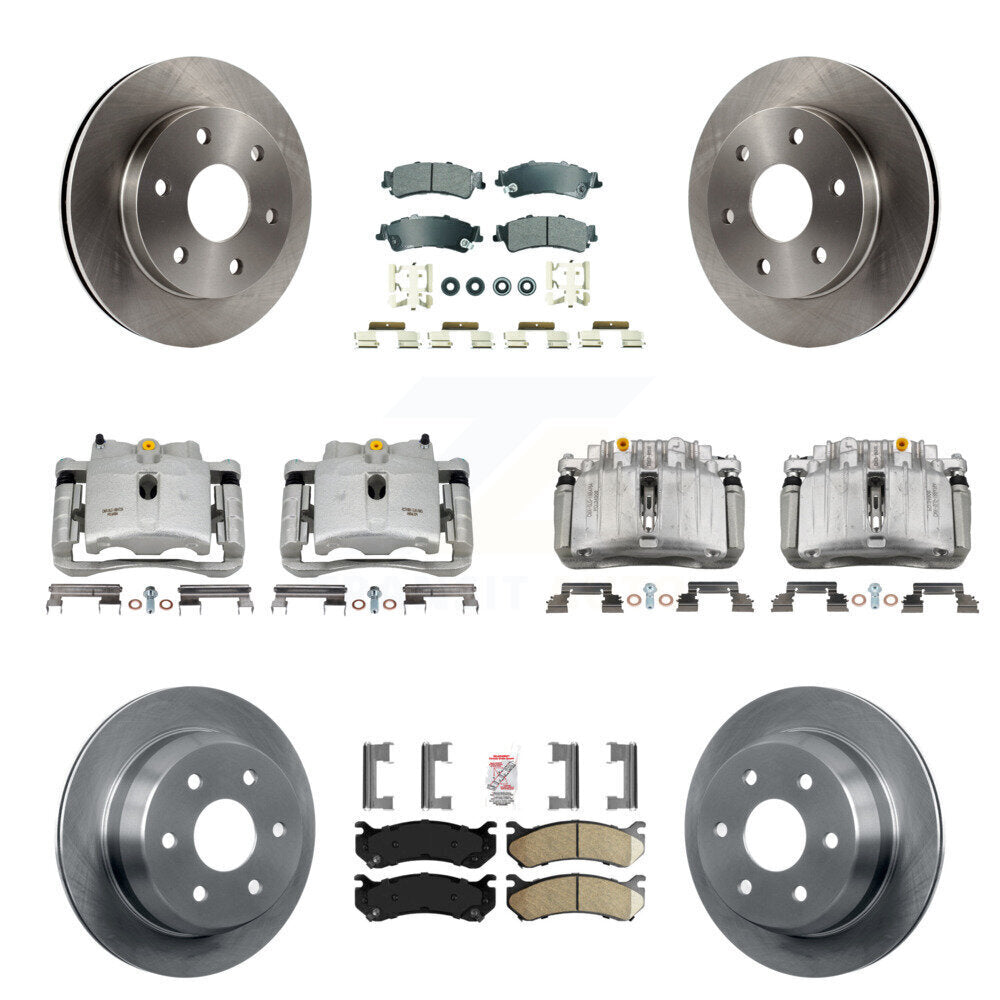 Transit Auto KC8-102557N Disc Brake Kit for 2007 Chevrolet Silverado 1500 Classic, GMC Sierra 1500 Classic - Front and Rear product image