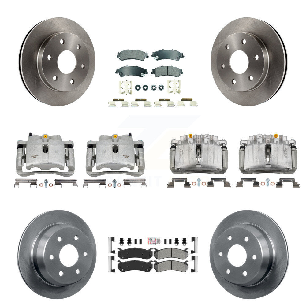 Transit Auto KC8-102558N Disc Brake Kit for 2007 Chevrolet Silverado 1500 Classic, GMC Sierra 1500 Classic - Front and Rear product image