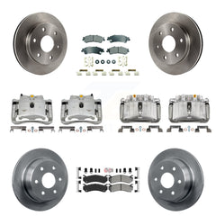 Transit Auto KC8-102558N Disc Brake Kit for 2007 Chevrolet Silverado 1500 Classic, GMC Sierra 1500 Classic - Front and Rear product image