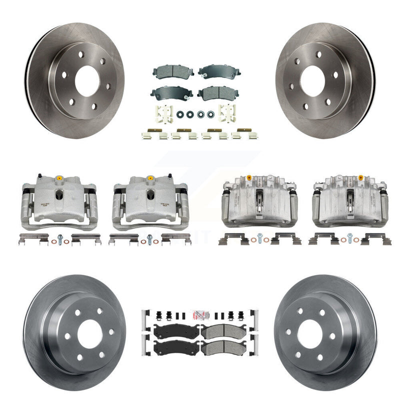 Transit Auto KC8-102558N Disc Brake Kit for 2007 Chevrolet Silverado 1500 Classic, GMC Sierra 1500 Classic - Front and Rear product image
