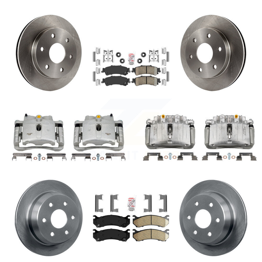 Transit Auto KC8-102559N Disc Brake Kit for 2007 Chevrolet Silverado 1500 Classic, GMC Sierra 1500 Classic - Front and Rear product image