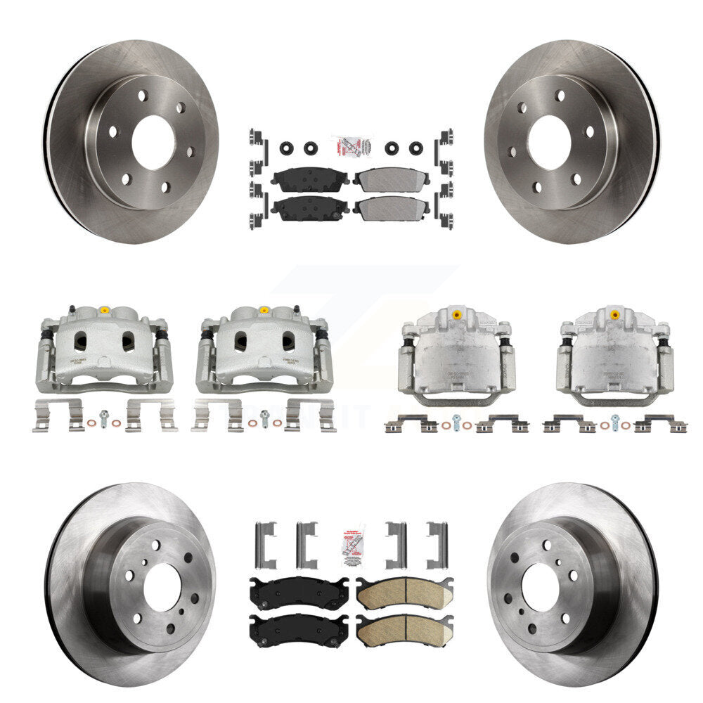 Transit Auto KC8-102579N Disc Brake Kit for 2007 Chevrolet Silverado 1500 - Front and Rear product image