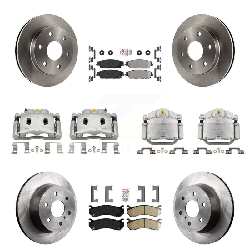 Transit Auto KC8-102579N Disc Brake Kit for 2007 Chevrolet Silverado 1500 - Front and Rear product image