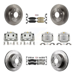 Transit Auto KC8-102582N Disc Brake Kit for 2007 Chevrolet Silverado 1500 - Front and Rear product image