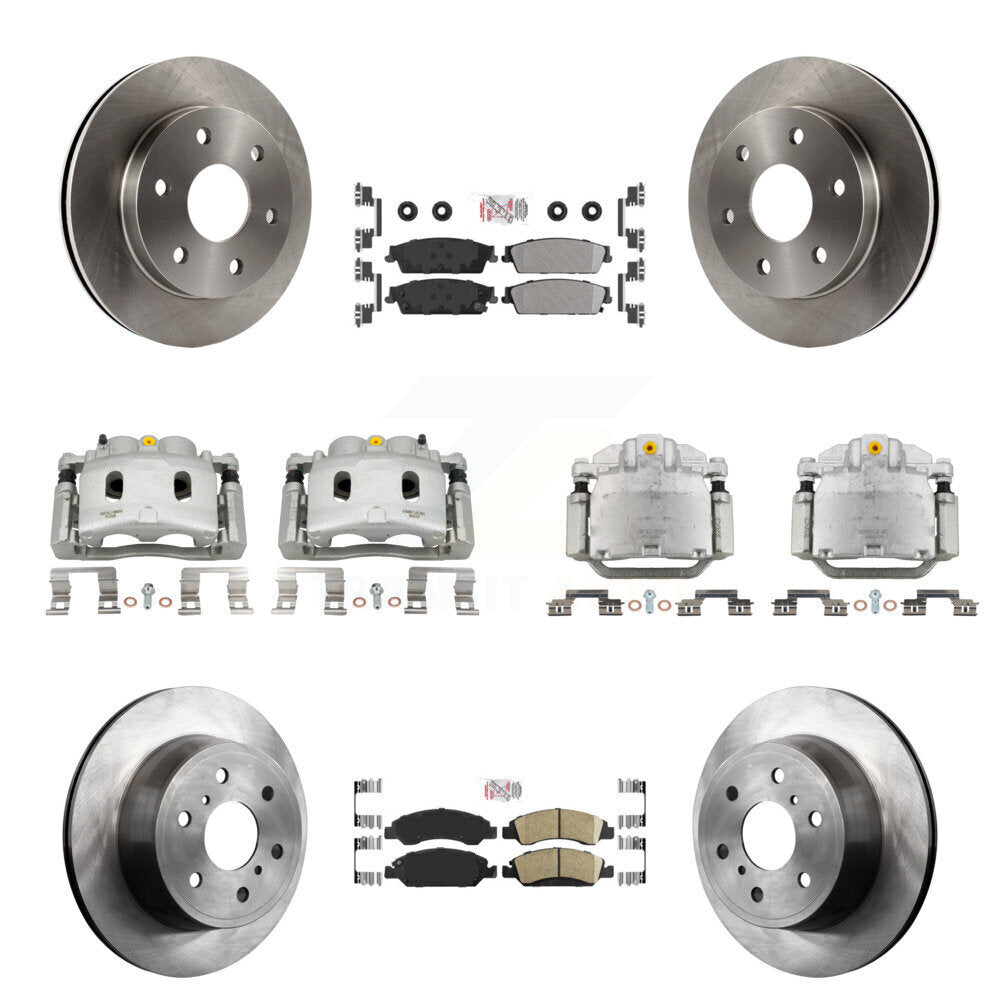 Transit Auto KC8-102584N Disc Brake Kit for 2007 GMC Sierra 1500 - Front and Rear product image