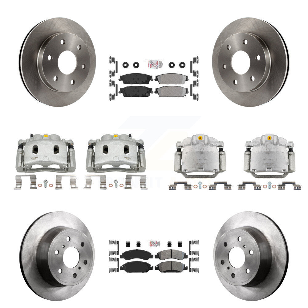 Transit Auto KC8-102585N Disc Brake Kit for 2007 GMC Sierra 1500 - Front and Rear product image