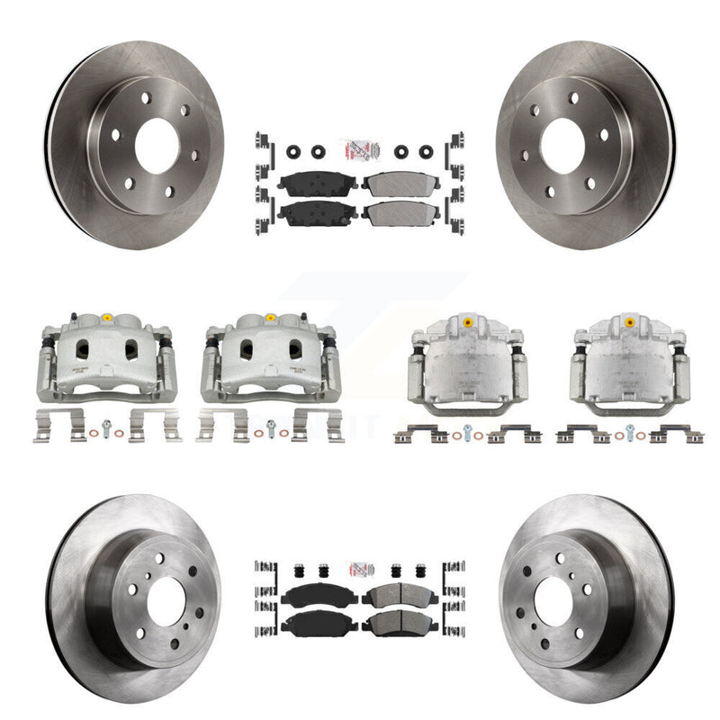Transit Auto KC8-102585N Disc Brake Kit for 2007 GMC Sierra 1500 - Front and Rear product image