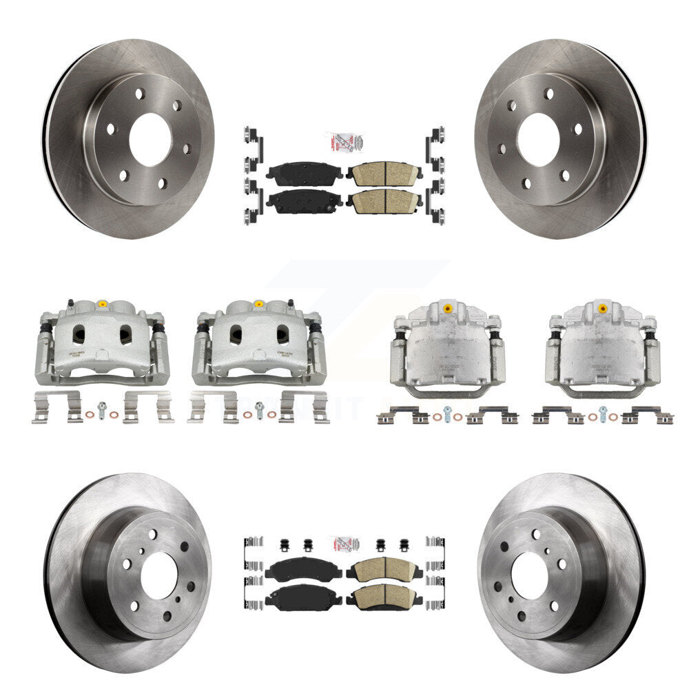 Transit Auto KC8-102586N Disc Brake Kit for 2007 GMC Sierra 1500 - Front and Rear product image