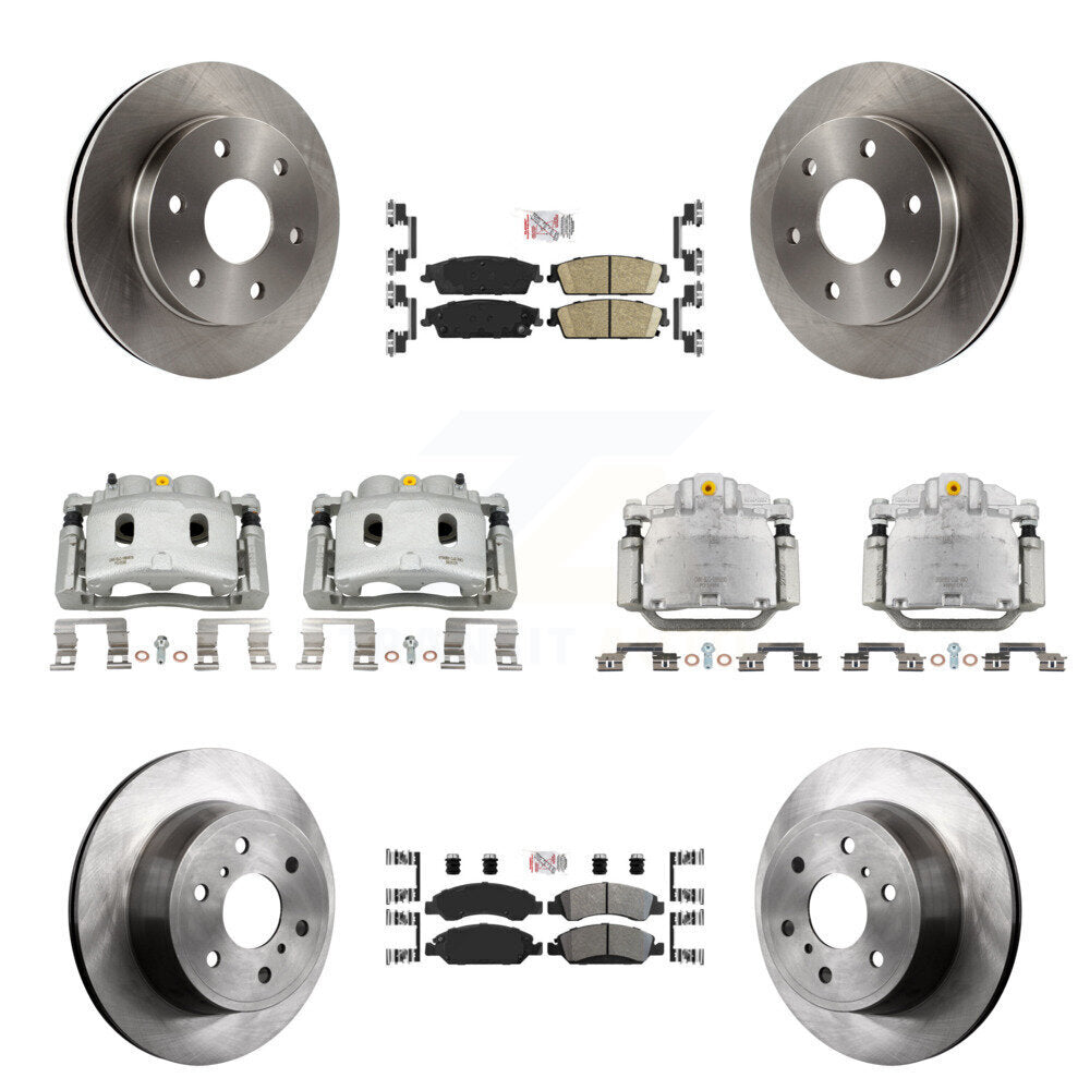 Transit Auto KC8-102588N Disc Brake Kit for 2007 GMC Sierra 1500 - Front and Rear product image