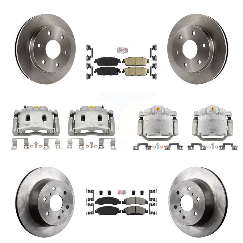 Transit Auto KC8-102588N Disc Brake Kit for 2007 GMC Sierra 1500 - Front and Rear product image