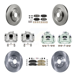 Transit Auto KC8-102595N Disc Brake Kit for 2012 Ram C/V - Front and Rear product image