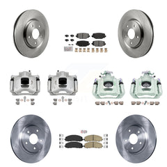 Transit Auto KC8-102596N Disc Brake Kit for 2012 Ram C/V - Front and Rear product image