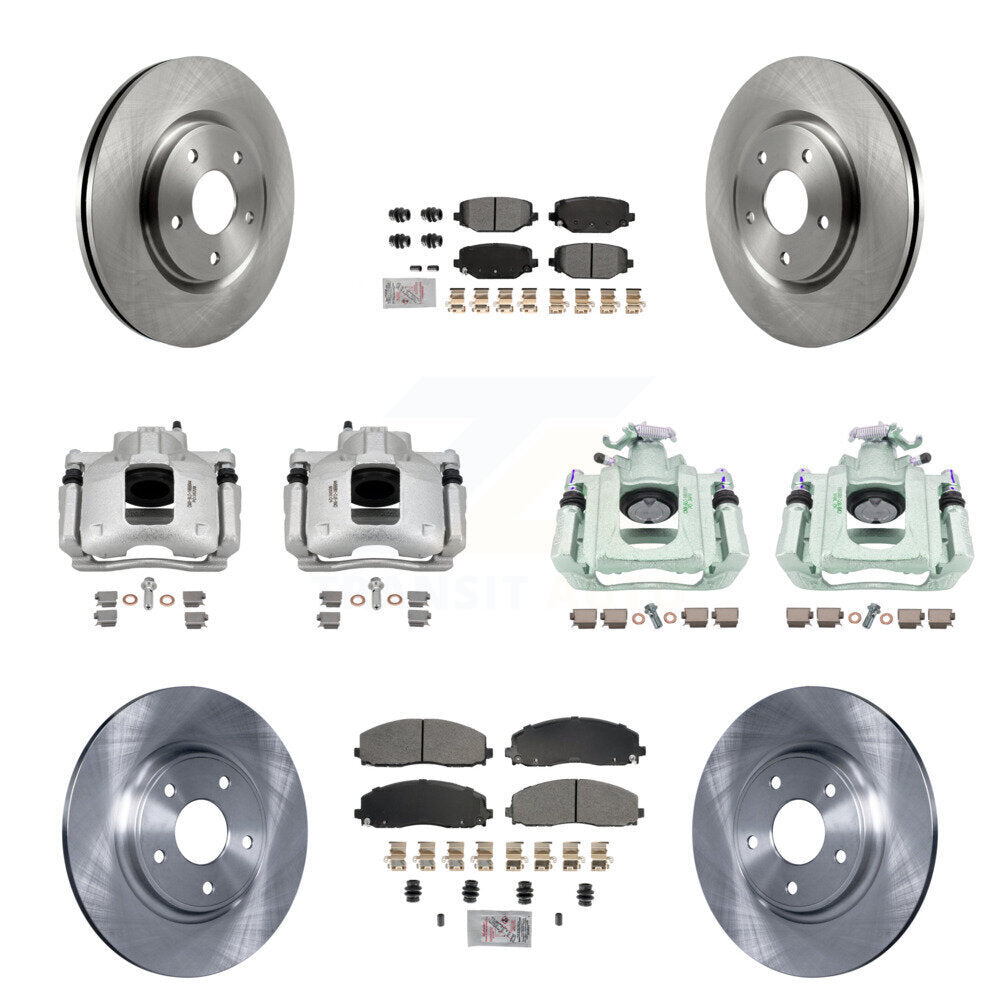 Transit Auto KC8-102597N Disc Brake Kit for 2012 Ram C/V - Front and Rear product image
