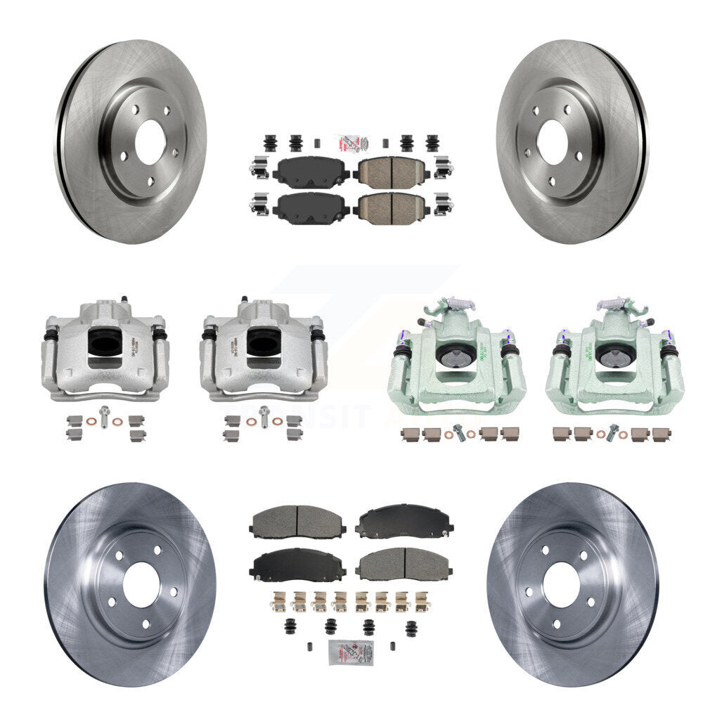 Transit Auto KC8-102600N Disc Brake Kit for 2012 Ram C/V - Front and Rear product image