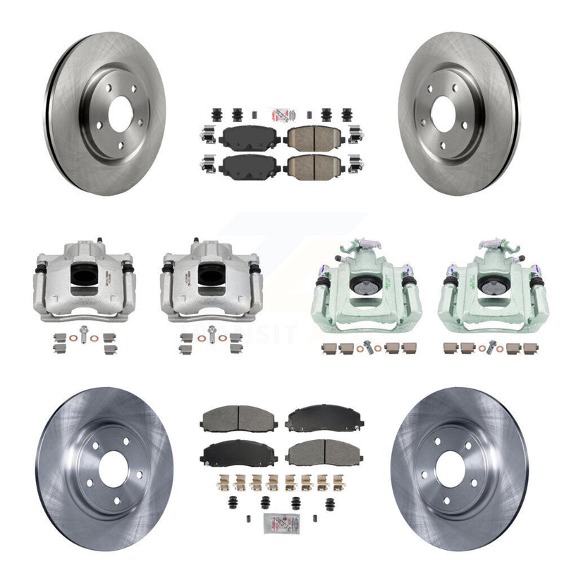 Transit Auto KC8-102600N Disc Brake Kit for 2012 Ram C/V - Front and Rear product image