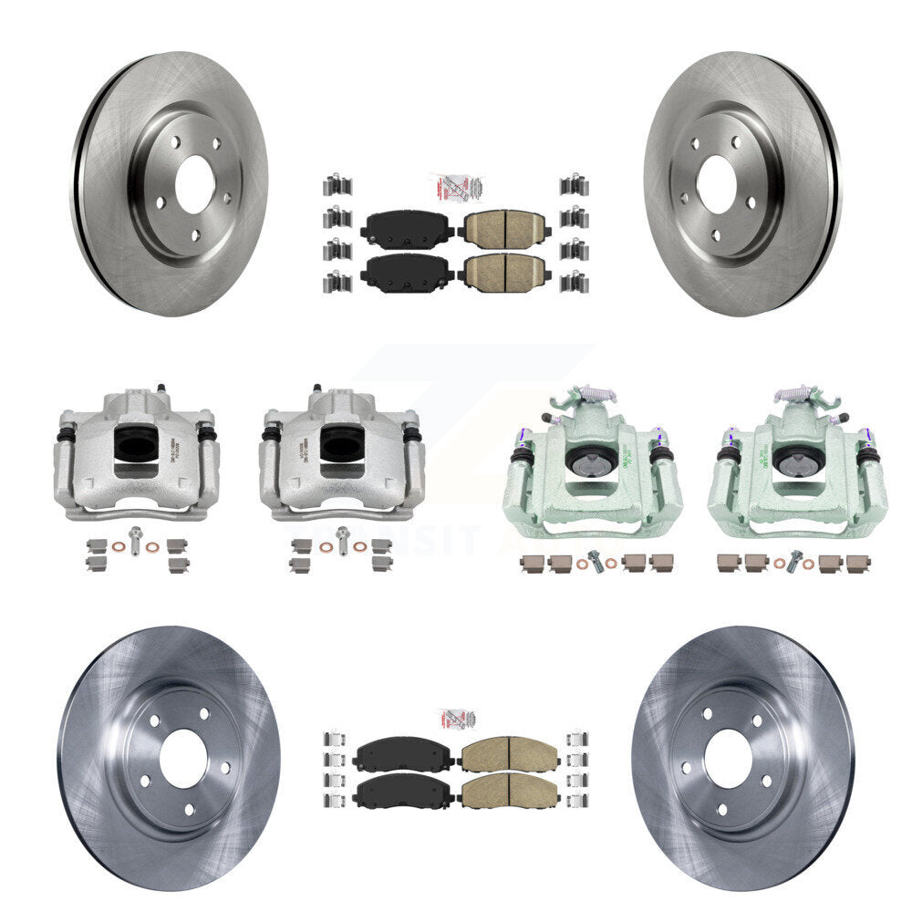 Transit Auto KC8-102602N Disc Brake Kit for 2012 Ram C/V - Front and Rear product image