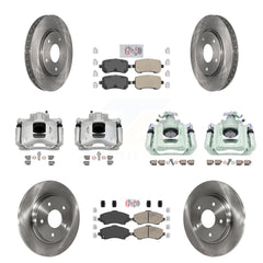 Transit Auto KC8-102610N Disc Brake Kit for 2008-2012 Ram C/V, Volkswagen Routan, Chrysler Town & Country & more - Front and Rear product image