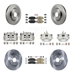 Transit Auto KC8-102618N Disc Brake Kit for 2014-2020 Dodge Journey - Front and Rear product image