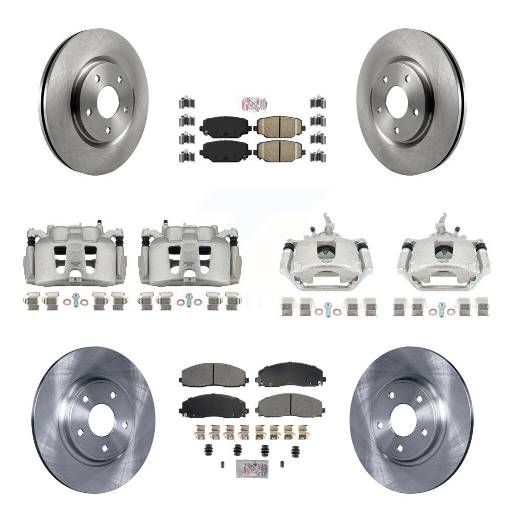 Transit Auto KC8-102620N Disc Brake Kit for 2014-2020 Dodge Journey - Front and Rear product image