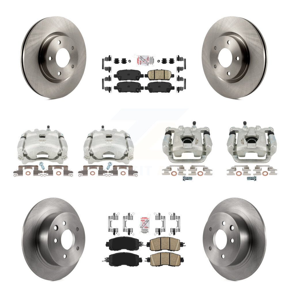 Transit Auto KC8-102642N Disc Brake Kit for 2013-2018 Nissan Altima - Front and Rear product image