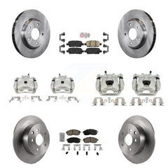 Transit Auto KC8-102643N Disc Brake Kit for 2013-2019 Nissan Sentra - Front and Rear product image
