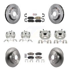 Transit Auto KC8-102644N Disc Brake Kit for 2013-2019 Nissan Sentra - Front and Rear product image