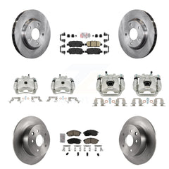 Transit Auto KC8-102645N Disc Brake Kit for 2013-2019 Nissan Sentra - Front and Rear product image