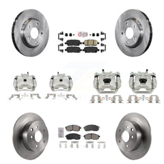 Transit Auto KC8-102646N Disc Brake Kit for 2013-2019 Nissan Sentra - Front and Rear product image