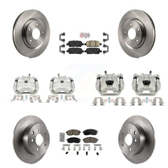 Transit Auto KC8-102647N Disc Brake Kit for 2017-2019 Nissan Sentra - Front and Rear product image