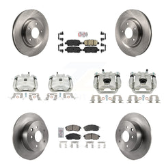 Transit Auto KC8-102648N Disc Brake Kit for 2017-2019 Nissan Sentra - Front and Rear product image