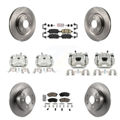 Transit Auto KC8-102649N Disc Brake Kit for 2017-2019 Nissan Sentra - Front and Rear product image