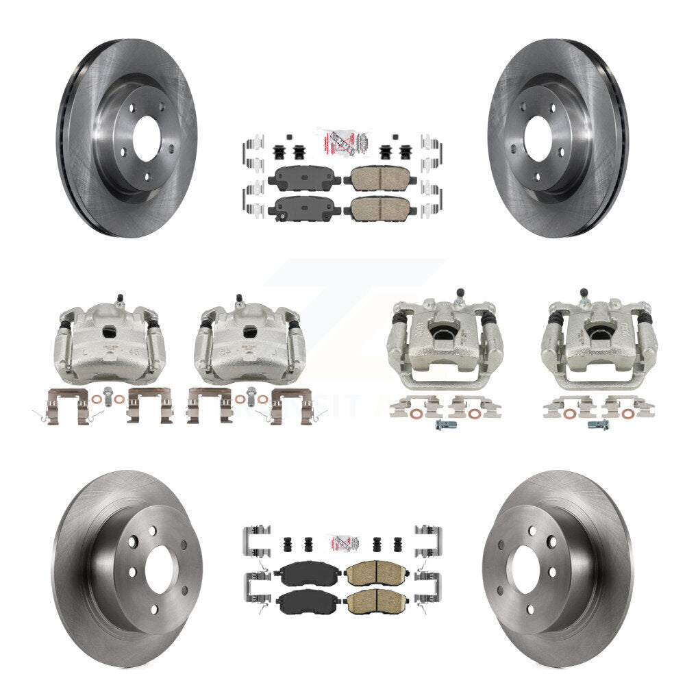Transit Auto KC8-102652N Disc Brake Kit for 2007-2009 Nissan Altima - Front and Rear product image