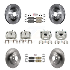 Transit Auto KC8-102655N Disc Brake Kit for 2007-2010 Nissan Sentra - Front and Rear product image