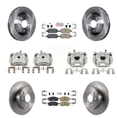 Transit Auto KC8-102656N Disc Brake Kit for 2007-2010 Nissan Sentra - Front and Rear product image