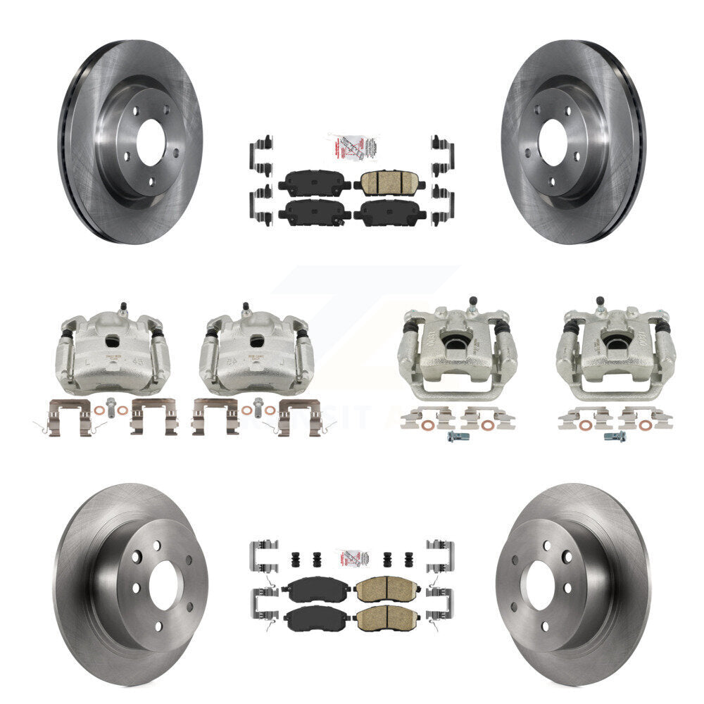 Transit Auto KC8-102660N Disc Brake Kit for 2007-2010 Nissan Altima - Front and Rear product image