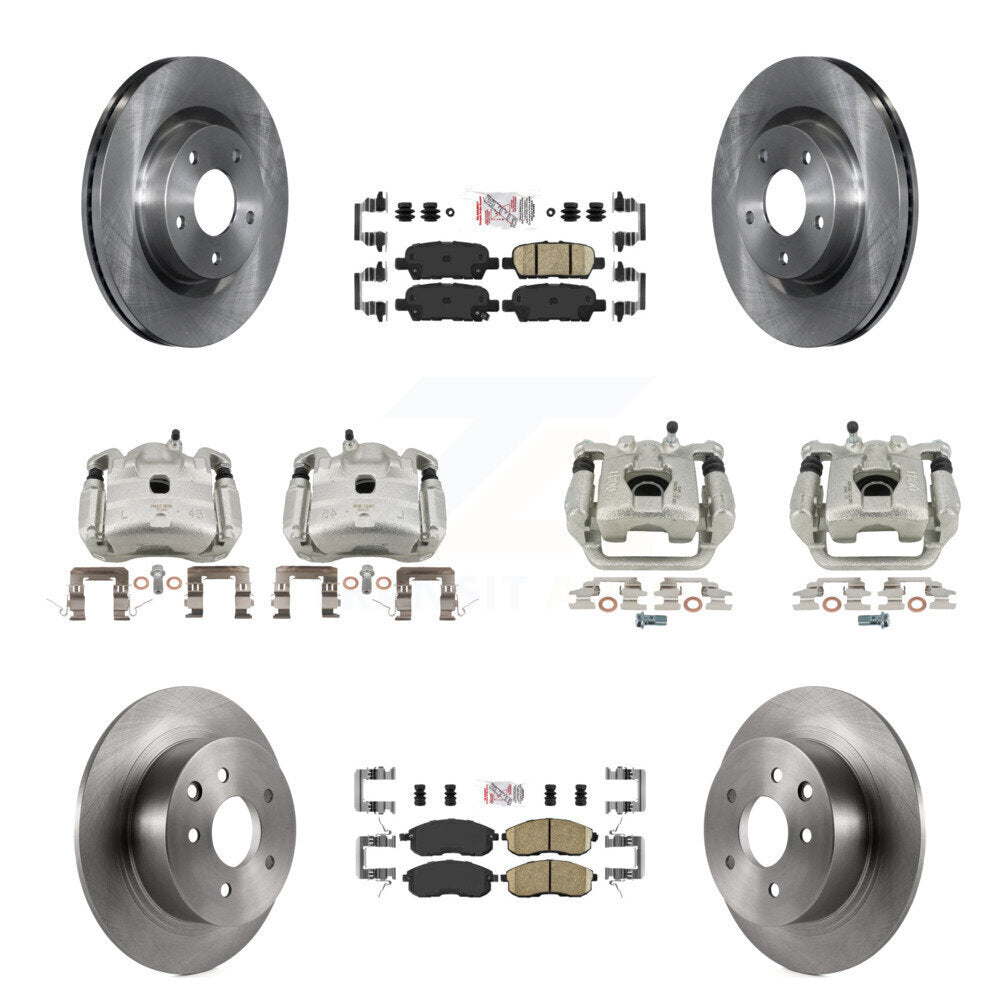 Transit Auto KC8-102662N Disc Brake Kit for 2007-2010 Nissan Altima - Front and Rear product image