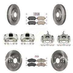 Transit Auto KC8-102666N Disc Brake Kit for 2009-2011 Dodge Journey - Front and Rear product image
