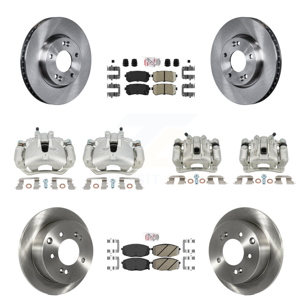 Transit Auto KC8-102685N Disc Brake Kit for 2010-2013 Kia Forte5, Kia Forte, Kia Forte Koup - Front and Rear product image