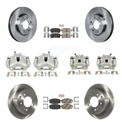 Transit Auto KC8-102687N Disc Brake Kit for 2010-2013 Kia Forte5, Kia Forte, Kia Forte Koup - Front and Rear product image