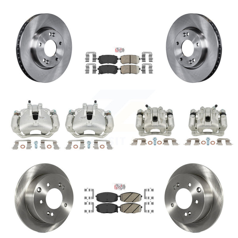 Transit Auto KC8-102687N Disc Brake Kit for 2010-2013 Kia Forte5, Kia Forte, Kia Forte Koup - Front and Rear product image