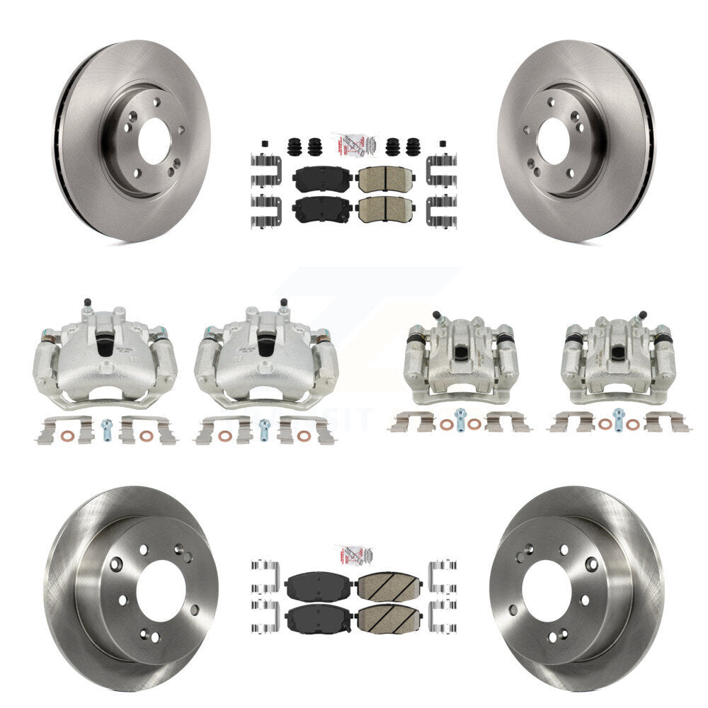 Transit Auto KC8-102693N Disc Brake Kit for 2012-2013 Kia Forte5 - Front and Rear product image