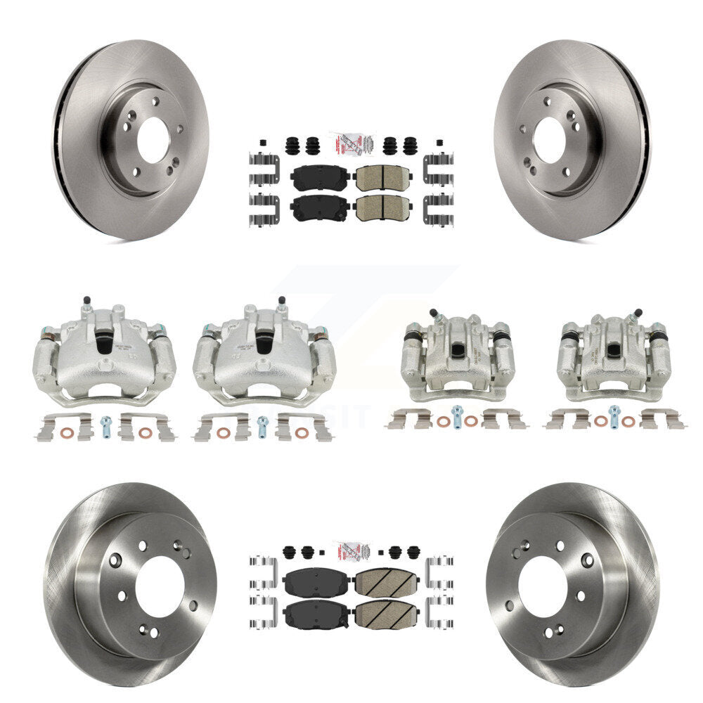 Transit Auto KC8-102694N Disc Brake Kit for 2012-2013 Kia Forte5 - Front and Rear product image