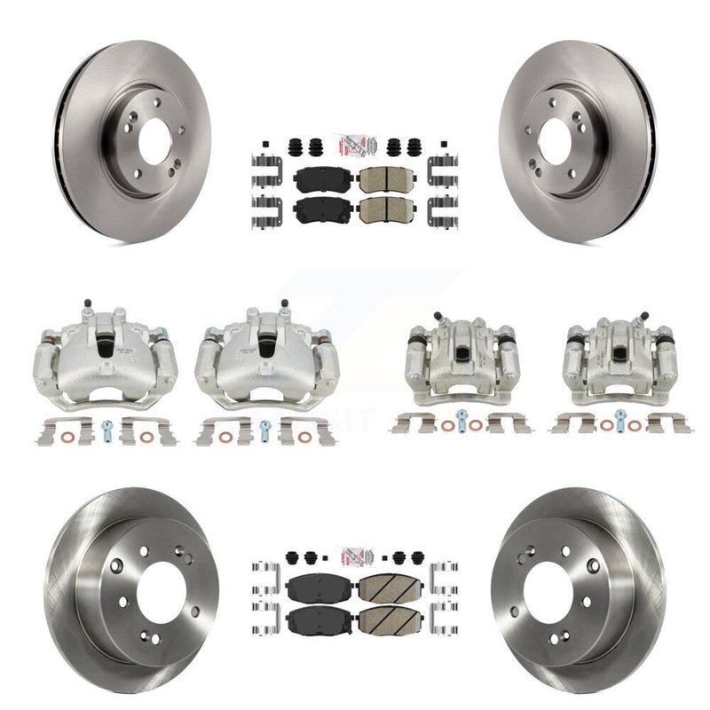 Transit Auto KC8-102694N Disc Brake Kit for 2012-2013 Kia Forte5 - Front and Rear product image