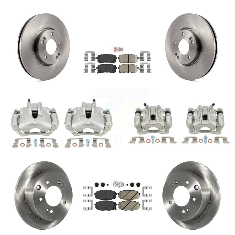 Transit Auto KC8-102696N Disc Brake Kit for 2012-2013 Kia Forte5 - Front and Rear product image