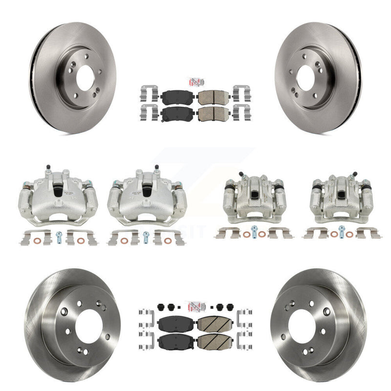 Transit Auto KC8-102696N Disc Brake Kit for 2012-2013 Kia Forte5 - Front and Rear product image