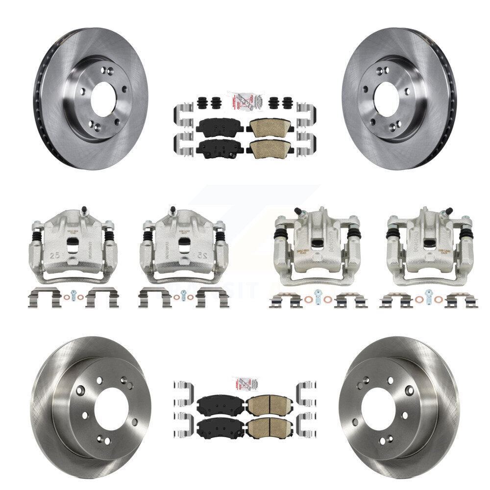Transit Auto KC8-102704N Disc Brake Kit for 2010-2011 Kia Soul - Front and Rear product image