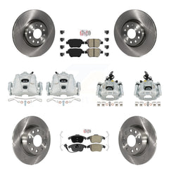 Transit Auto KC8-102714N Disc Brake Kit for 2012-2014 Volkswagen Passat - Front and Rear product image