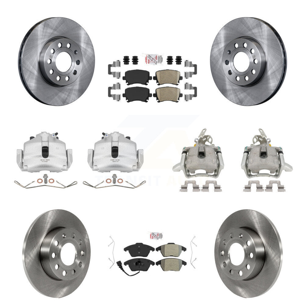 Transit Auto KC8-102715N Disc Brake Kit for 2006-2009 Volkswagen Rabbit - Front and Rear product image