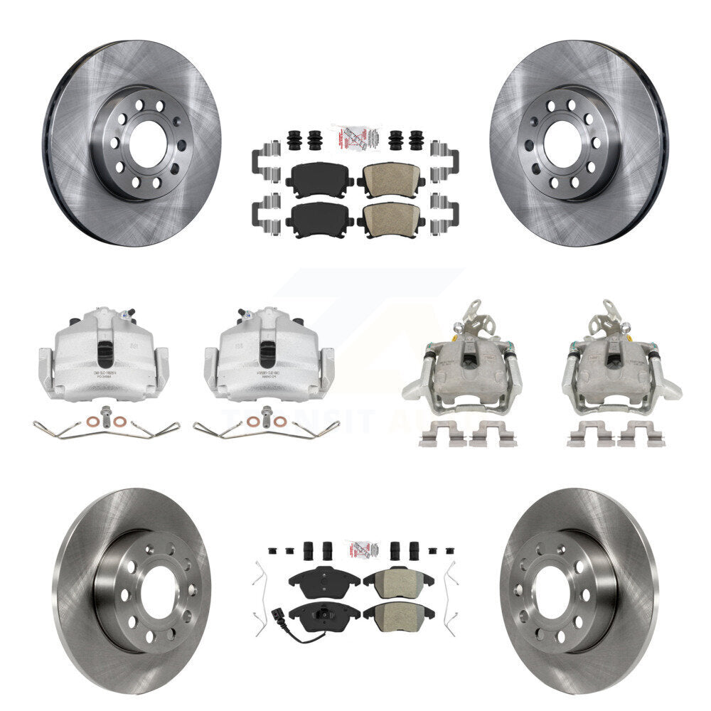 Transit Auto KC8-102716N Disc Brake Kit for 2006-2009 Volkswagen Rabbit - Front and Rear product image