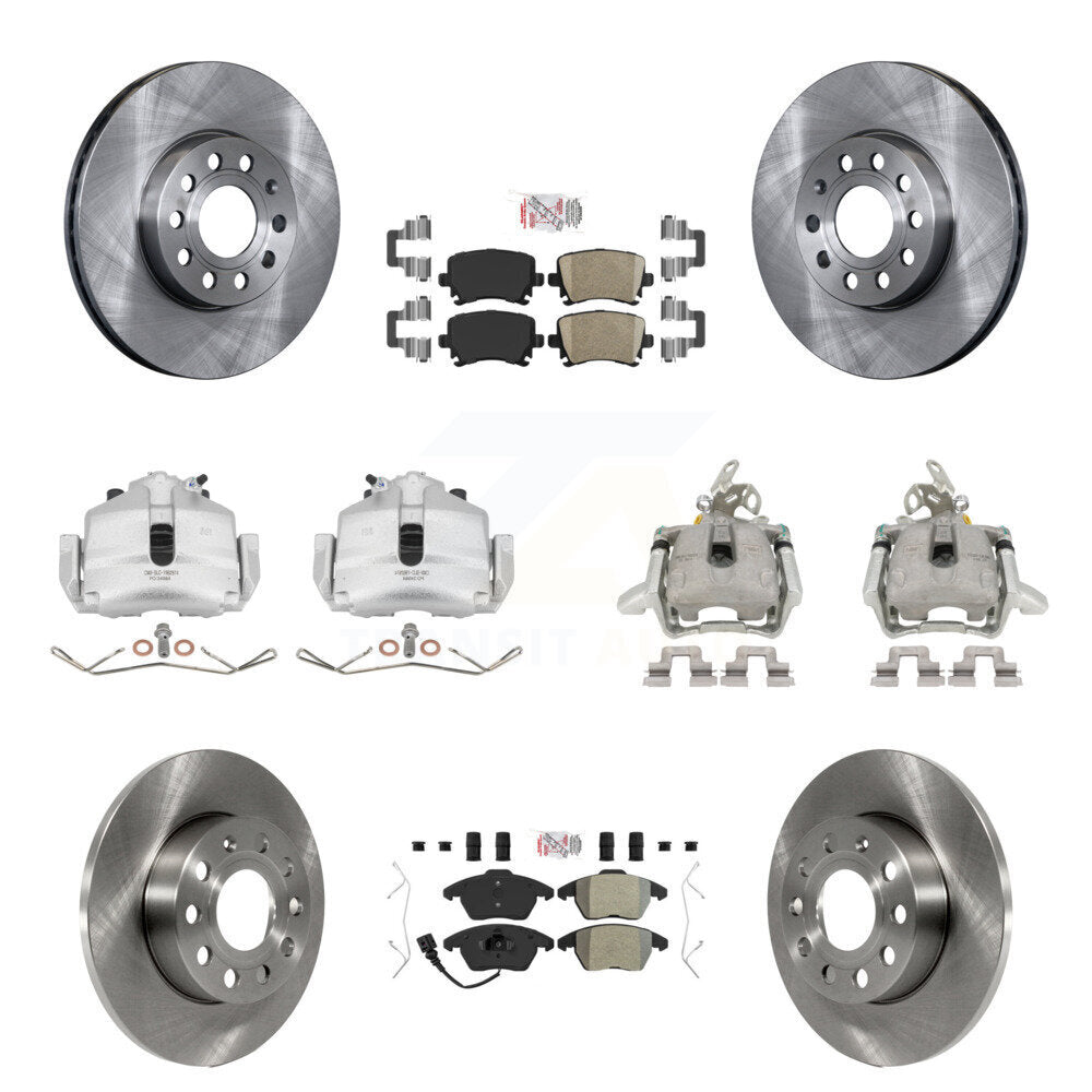 Transit Auto KC8-102718N Disc Brake Kit for 2006-2009 Volkswagen Rabbit - Front and Rear product image